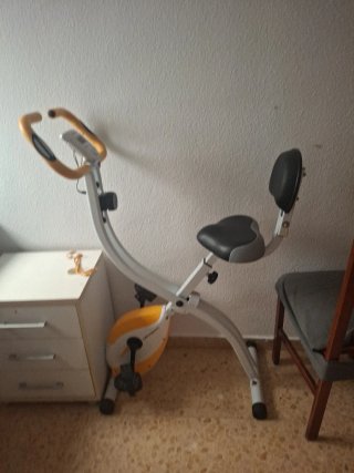 Bicicleta Estática Plegable