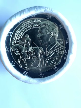 Moneda 2€ Luxemburgo 2024 Guillermo II SC