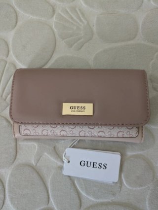 Monedero Billetera Guess Rosa