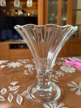 Copas de helado de cristal