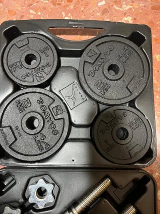Kit de Mancuernas Ajustables Domyos