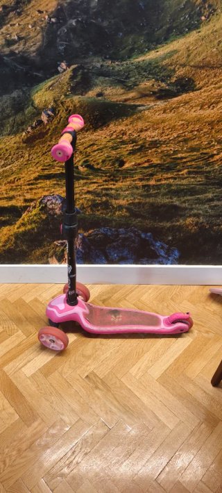 Patinete Infantil Rosa (3 a 6 años)
