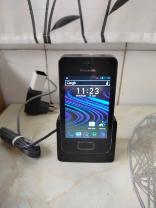 Teléfono Panasonic Negro
