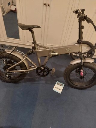 CAMBIO Bici Eléct Plegable  X BICI MONTAÑA ELECT
