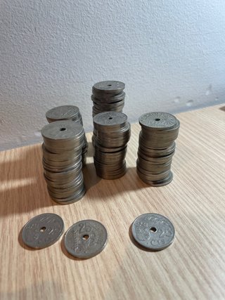 Lote ~80 Monedas 25 Céntimos 1937 (Estado Español