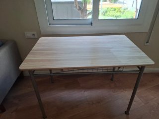 Mesa de Comedor Efecto Roble
