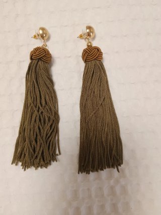 Pendientes Largos de Flecos