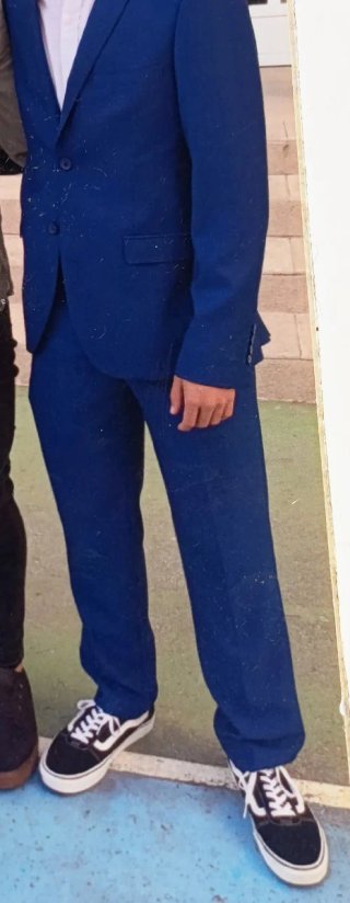 Traje Azul para Graduación