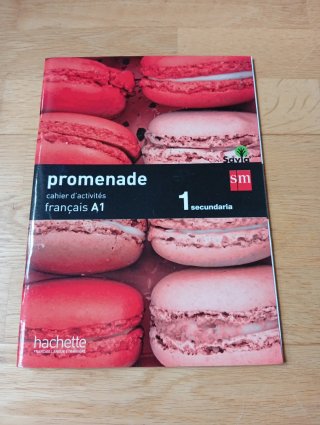 Libro de texto: Promenade Francés A1 1° ESO - SM