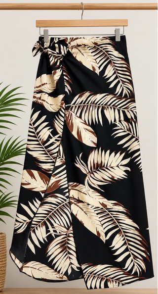 Falda Larga Floral