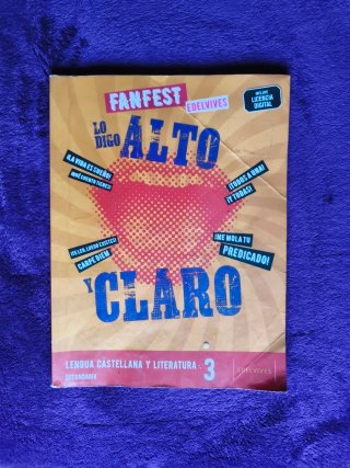 Lengua castellana y Literatura, 3 Secundaria, F...