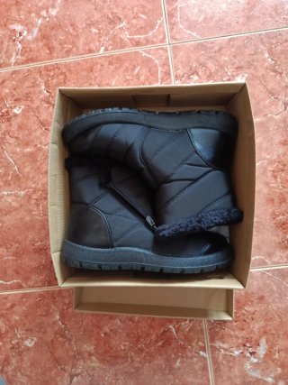 Botas Negras con Cremallera