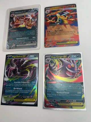 Cartas Pokémon EX ORIGINALES