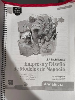Empresa y diseño de modelos de negocio 2° bachille