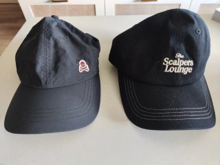 2 Gorras Scalpers Negras