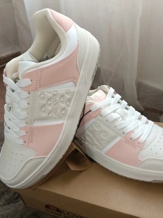 Zapatillas Ellesse Blancas y Rosas