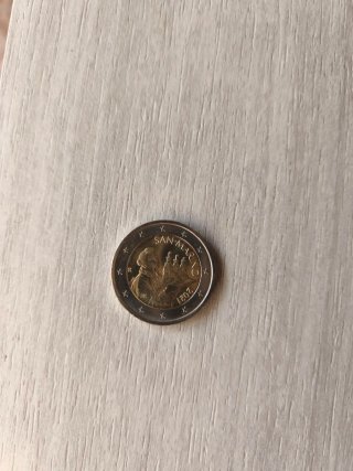 Moneta 2 Euro San Marino 2021