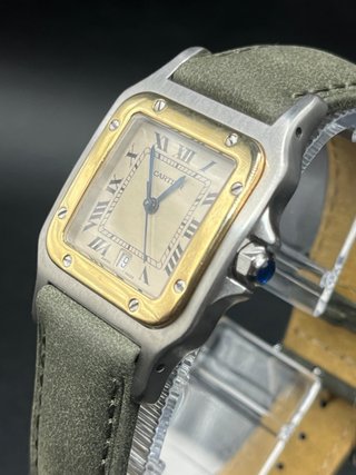 Reloj Cartier Santos Galbée 1566