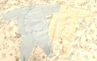 Lote 2 Pijamas Bebé Talla 00 Meses