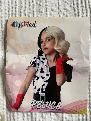 Peluca Cruella de Vil