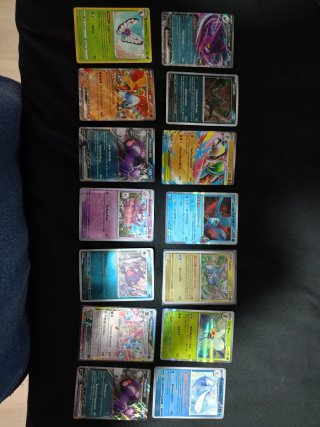 Lote de 14 Cartas Holográficas Pokémon