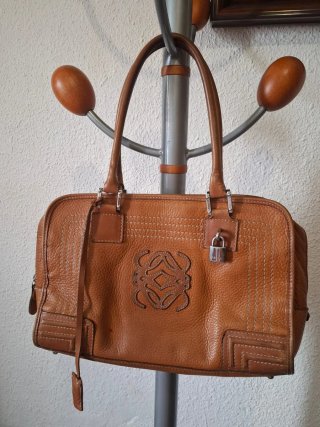 Bolso Loewe Vintage Marrón 100% autentico