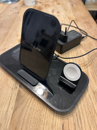 Base de carga inalámbrica 3 en 1 Mophie