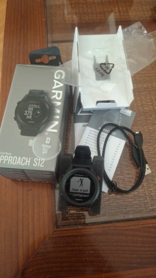 Reloj de Golf Garmin Approach S12 Negro