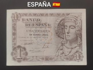 1 Peseta 1948 sin serie