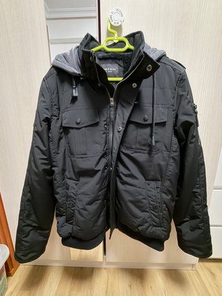 Chaqueta / Abrigo Koroshi Negra Talla L