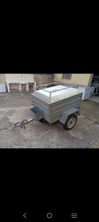 Remolque para transporte de perros