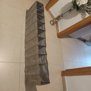 Zapatero de Ikea colgante