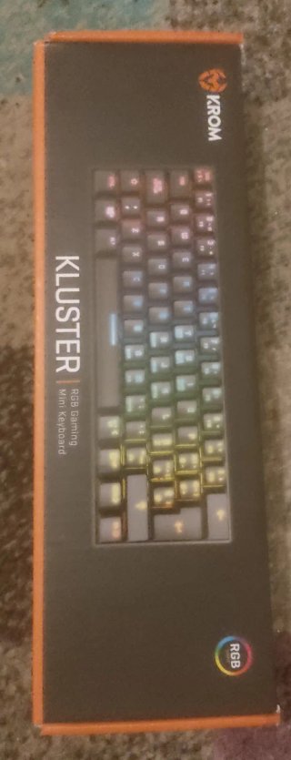 Teclado Gaming Krom Kluster RGB Mini