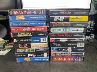 Lote 20 Juegos Sega Mega Drive