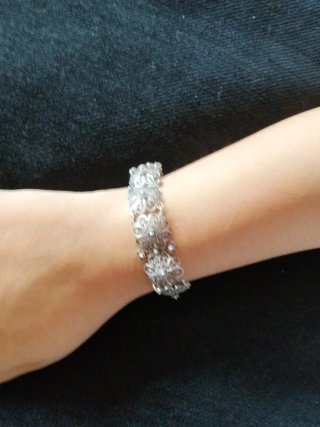 Pulsera de plata,12 g