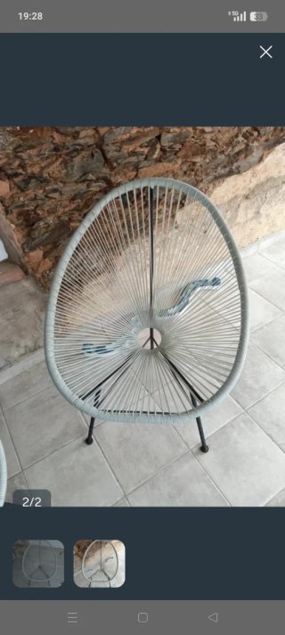 Silla Acapulco Gris