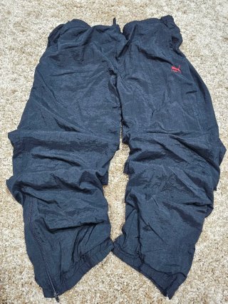Pantalón Puma Vintage Y2K Negro Cortavientos