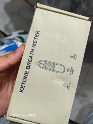 Analizador de Aliento (Ketone Breath Meter)