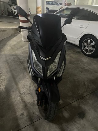 Wottan Storm 125 Scooter Negro