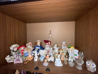 Set di 31 statuine e bambole decorative
