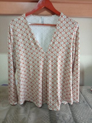 Blusa Vintage Made in Italy Talla L-XL