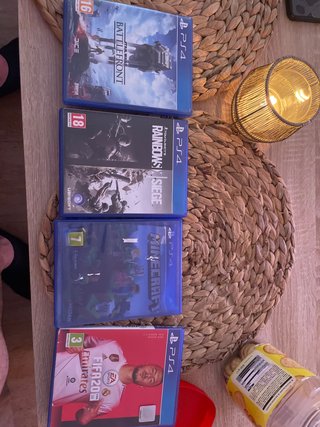Lote de 4 Juegos para PS4