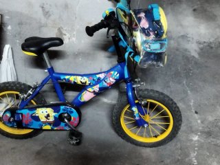 Bicicleta Infantil Bob Esponja