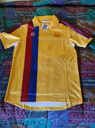 Camiseta Meyba FC Barcelona años 80