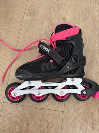 Patines en línea Mistral Negro y Rosa