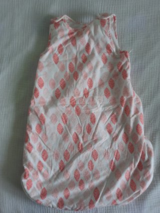 Saco de dormir acolchado para bebé 70 cm