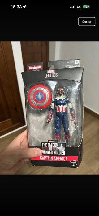 Figura Marvel Legends Capitán América