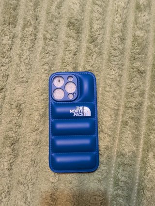 Funda The North Face Azul para iPhone 15 pro