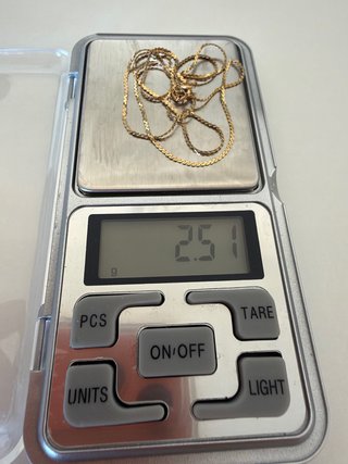 Cadena de Oro 18k 2,51gr
