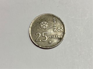 Moneda 25 Pesetas 1980. Entrego en Gijon.